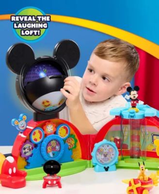 Disney Mickey Mouse Clubhouse Deluxe Doll Playset - Featuring Mickey, Minnie, and Donald