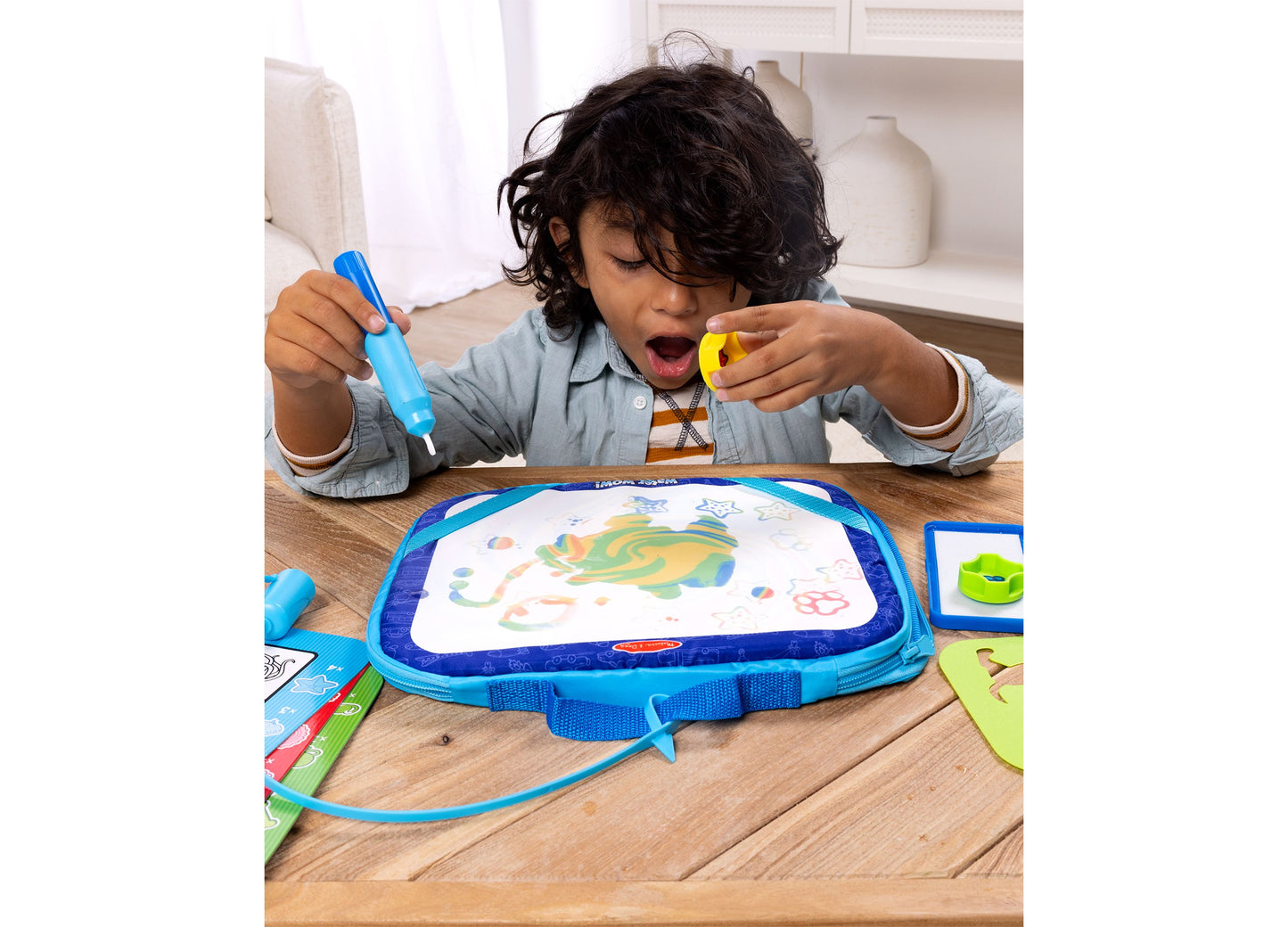 Melissa & Doug Water Wow! Multi-Activity Reusable Drawing Set with Case
