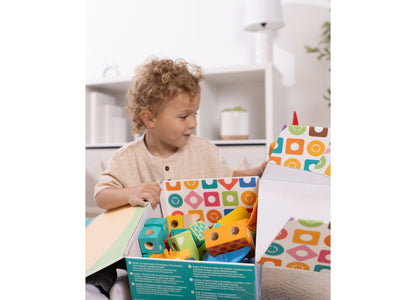 Melissa & Doug Dinosaur Blockables Play Set - 69 Pieces