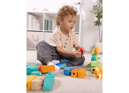 Melissa & Doug Dinosaur Blockables Play Set - 69 Pieces