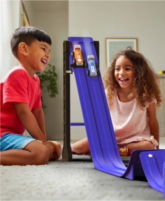 Geoffrey's Toy Box 20-Piece Downhill Derby Racetrack Set