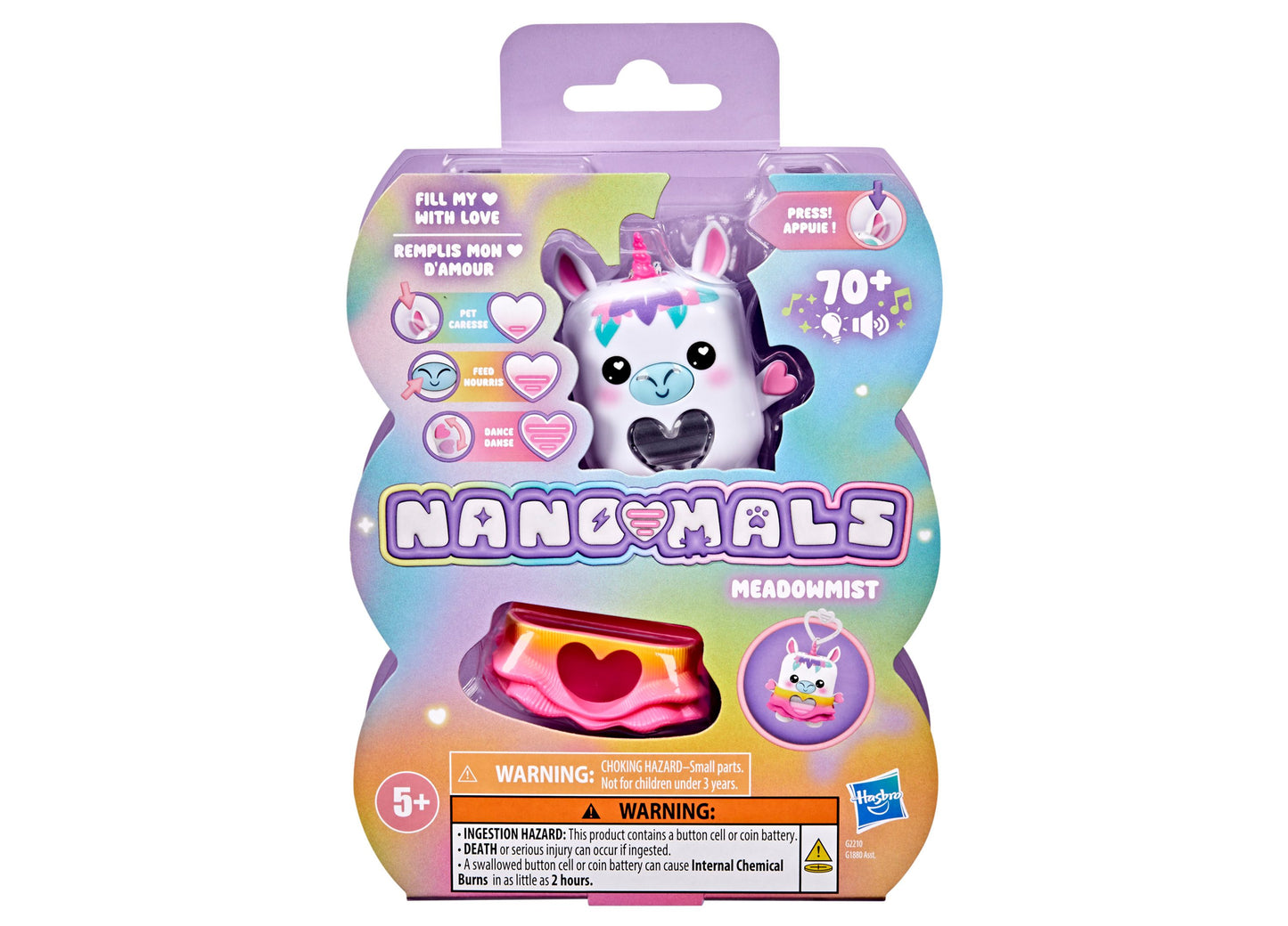 Nano-Mals Hasbro Meadowmist Unicorn Interactive Electronic Pet
