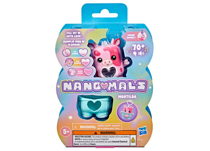 Nano-Mals Hasbro Mootilda The Pink Cow Interactive Electronic Pet Toy