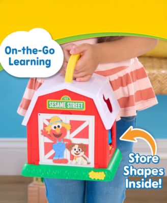 Sesame Street Elmo's Learn and Sort Barn - Interactive Shape Sorter