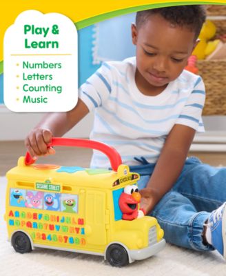 Sesame Street Elmo's Interactive Learn and Go School Bus