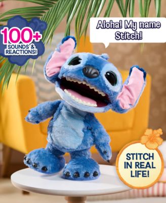 Disney Lilo & Stitch 17 inch Interactive Animatronic Stitch Plush Toy