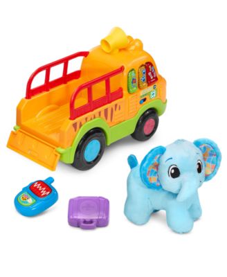 VTech Learn and Rescue Elephant Truck Toy with Plush and Accessories