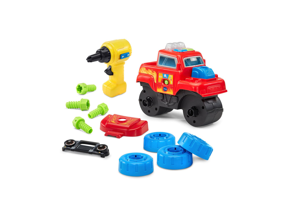 VTech Drill and Learn Monster Truck Interactive Toy
