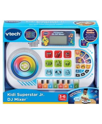 VTech Kidi Superstar Jr. DJ Mixer Toy with Light-Up Turntable