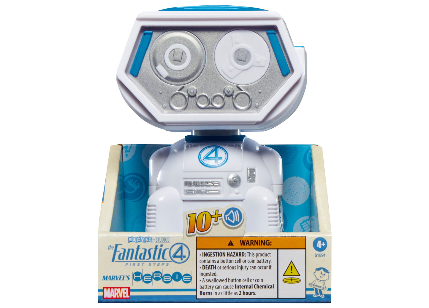 Hasbro Marvel: The Fantastic Four 4-Inch H.E.R.B.I.E. Action Figure