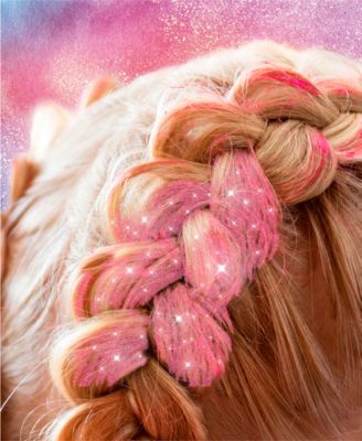 Geoffrey's Toy Box Glam Hair Chalk and Glitter Styling Set