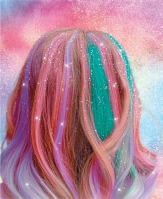Geoffrey's Toy Box Glam Hair Chalk and Glitter Styling Set