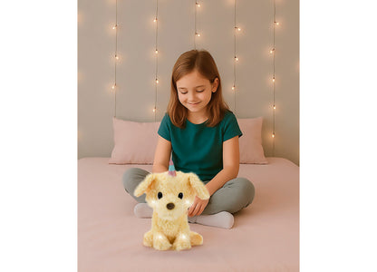Geoffrey's Toy Box Star Brights 10 inch LED Fairy Retriever Plush Toy