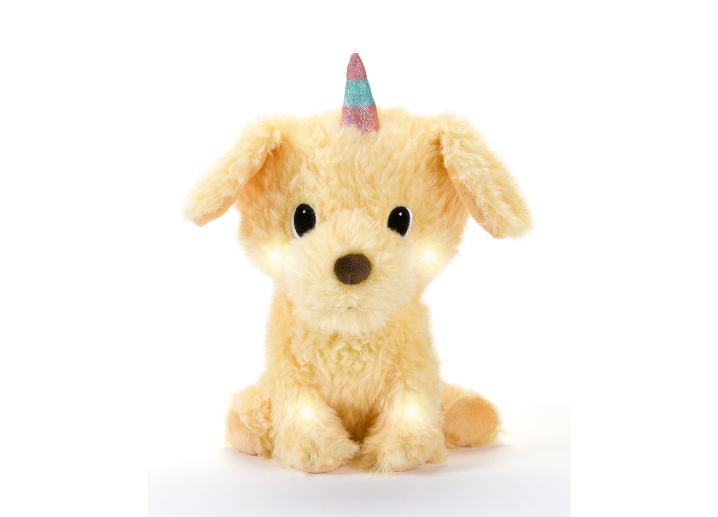 Geoffrey's Toy Box Star Brights 10 inch LED Fairy Retriever Plush Toy