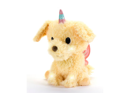 Geoffrey's Toy Box Star Brights 10 inch LED Fairy Retriever Plush Toy