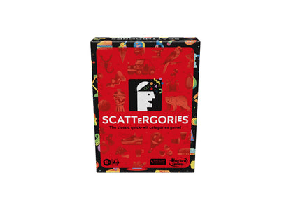 Hasbro Scattergories Classic Fast-Thinking Board Game