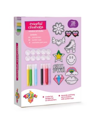 Geoffrey's Toy Box Colorful Creations Suncatcher Window Art Kit