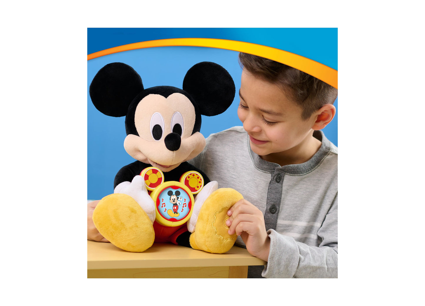 Disney Junior 11 inch Interactive Mickey Mouse Oh, Toodles! Plush Toy