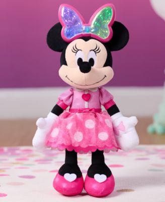 Disney Jr. 15 inch Interactive Colorfinity Minnie Mouse Plush Toy