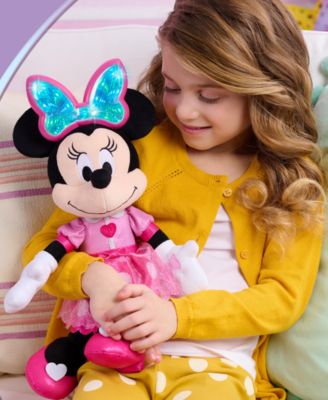 Disney Jr. 15 inch Interactive Colorfinity Minnie Mouse Plush Toy