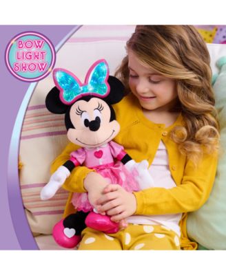Disney Jr. 15 inch Interactive Colorfinity Minnie Mouse Plush Toy
