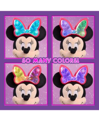Disney Jr. 15 inch Interactive Colorfinity Minnie Mouse Plush Toy