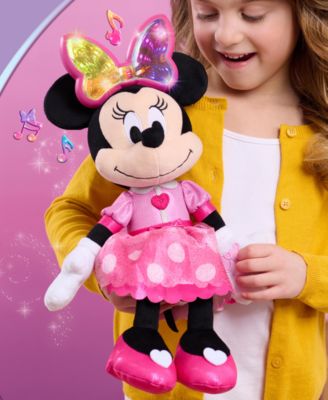 Disney Jr. 15 inch Interactive Colorfinity Minnie Mouse Plush Toy