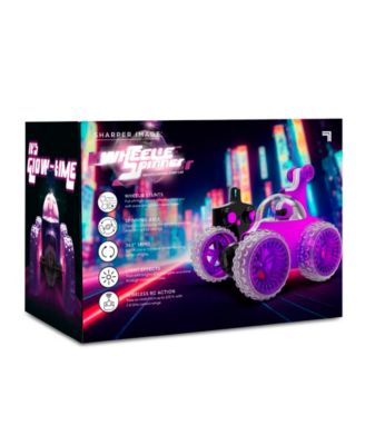 Sharper Image Remote Control Wheelie Spinner Stunt Car Toy - Multicolor