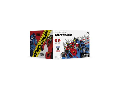 Sharper Image Remote Control RC Robot Combat Set - Dueling Robots - Red & Blue