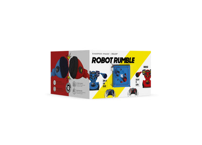 Sharper Image Remote Control RC Robot Combat Set - Dueling Robots - Red & Blue