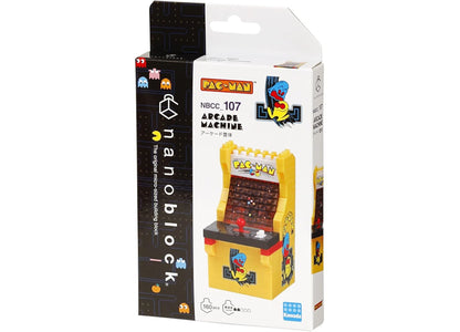 Nanoblock Pac-Man 160-Piece Arcade Machine Building Kit