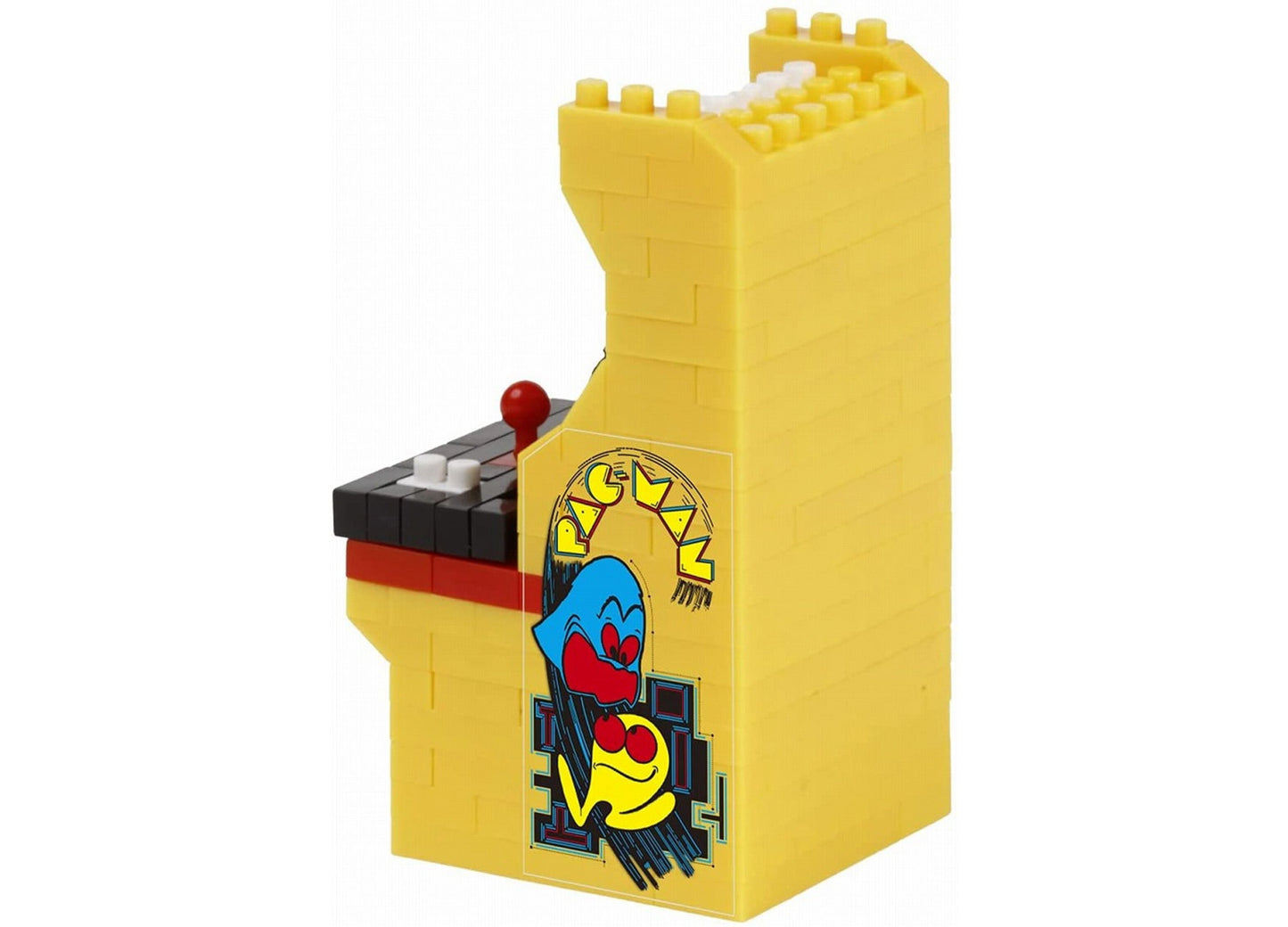 Nanoblock Pac-Man 160-Piece Arcade Machine Building Kit