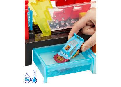 Disney Pixar Cars Color Changers Lightning McQueen Car Wash Playset