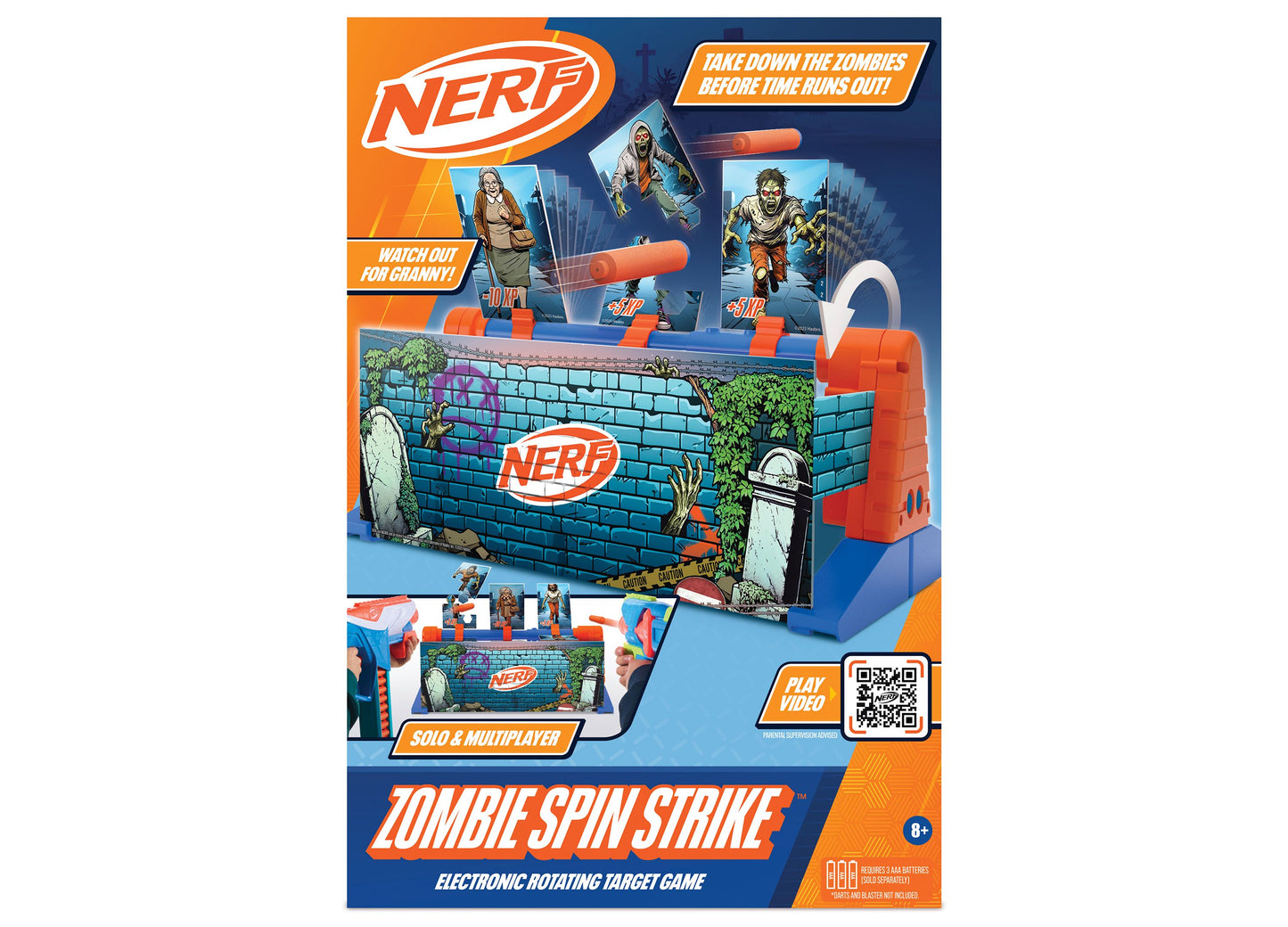 Nerf Zombie Spin Strike Target Playset