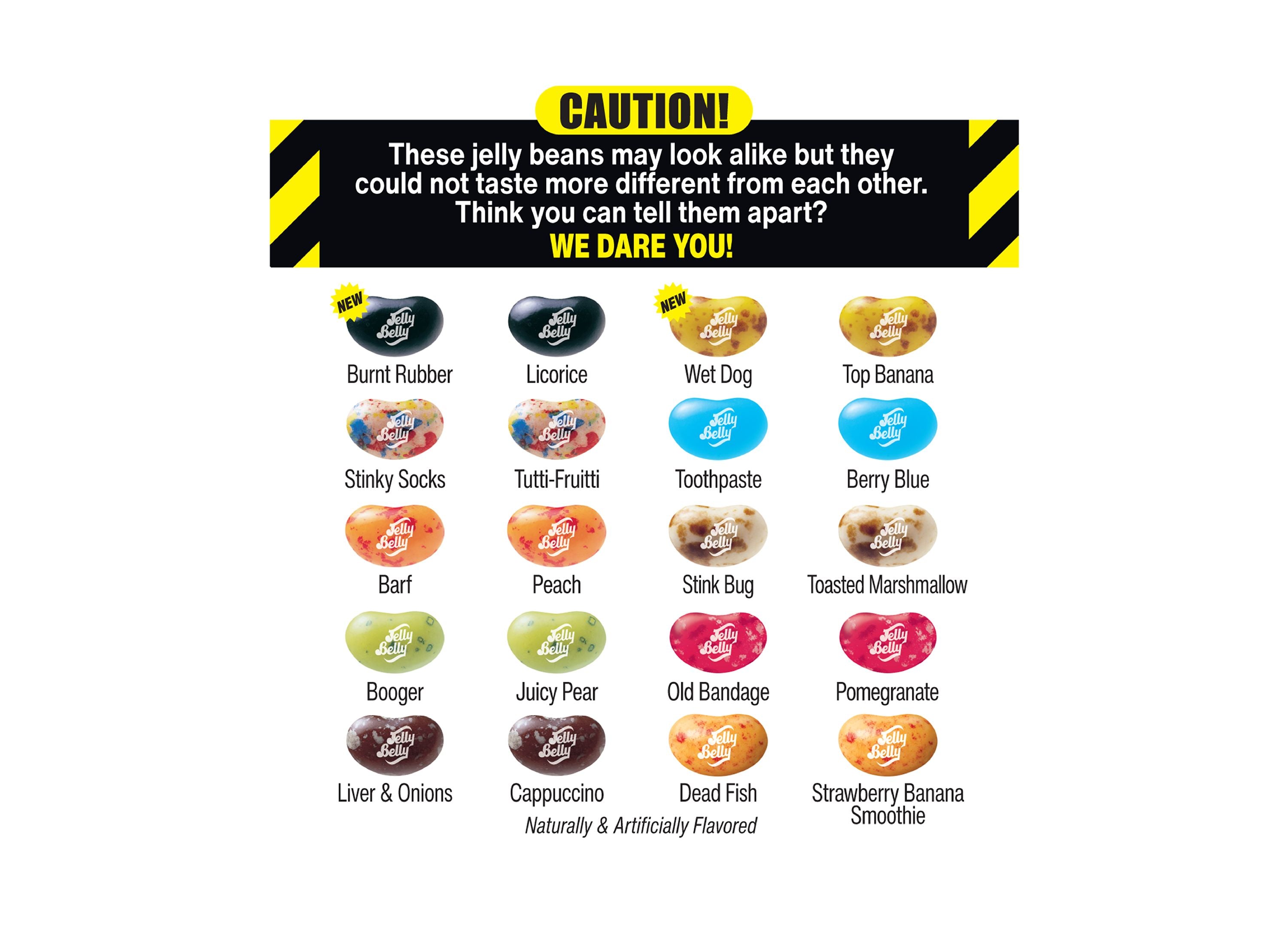 TOMYMATE ソフトBB弾ウージーターゲットセット ピストル UZI4475 Jelly Belly BeanBoozled Taste the Truth 7th Edition Game – Toys