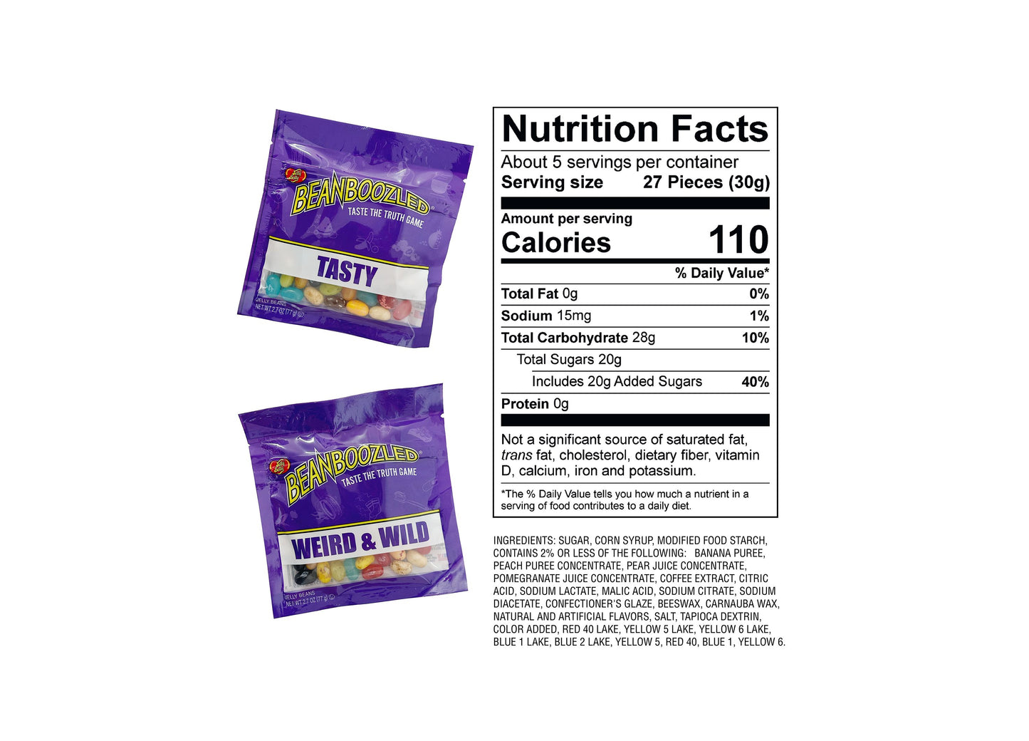 Jelly Belly BeanBoozled Taste the Truth 7th Edition Game