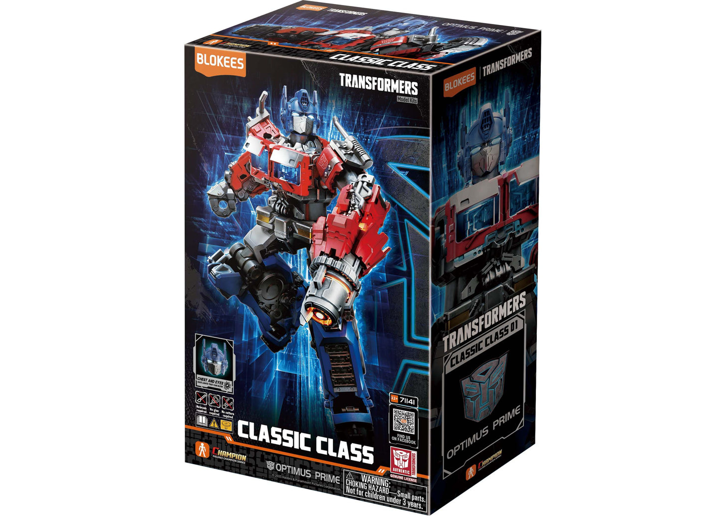 Transformers Optimus Prime 12 Inch Snap-Together Action Figure