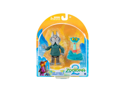 Zootopia 2-Pack Assorted Character Figure Set