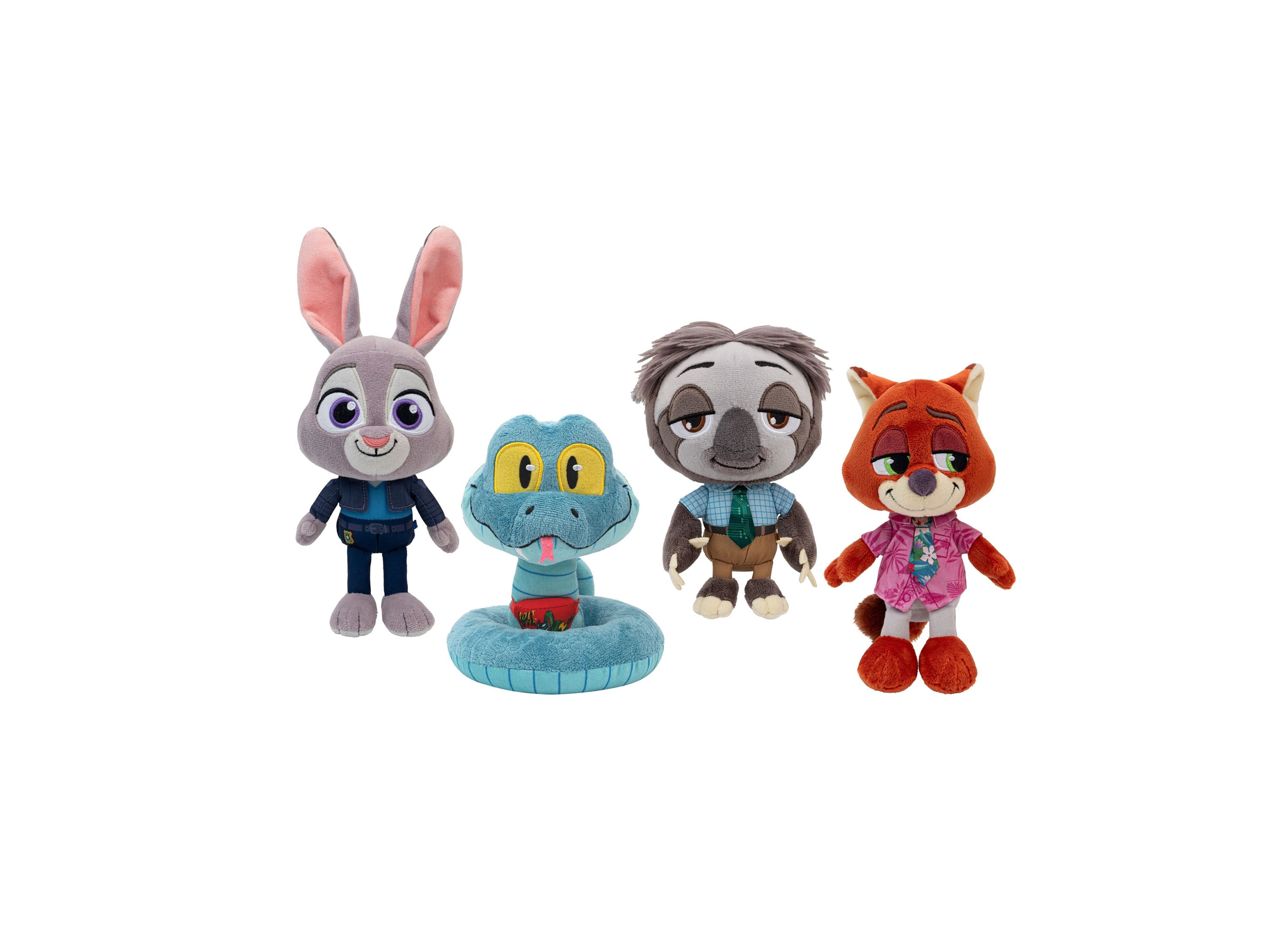 Zootopia 8-Core Character Plush Toy Set – Toys
