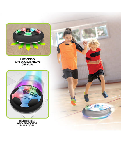 World Tech Toys FIFA World Cup Hover Soccer Ball with LED lights and air cushion technology
