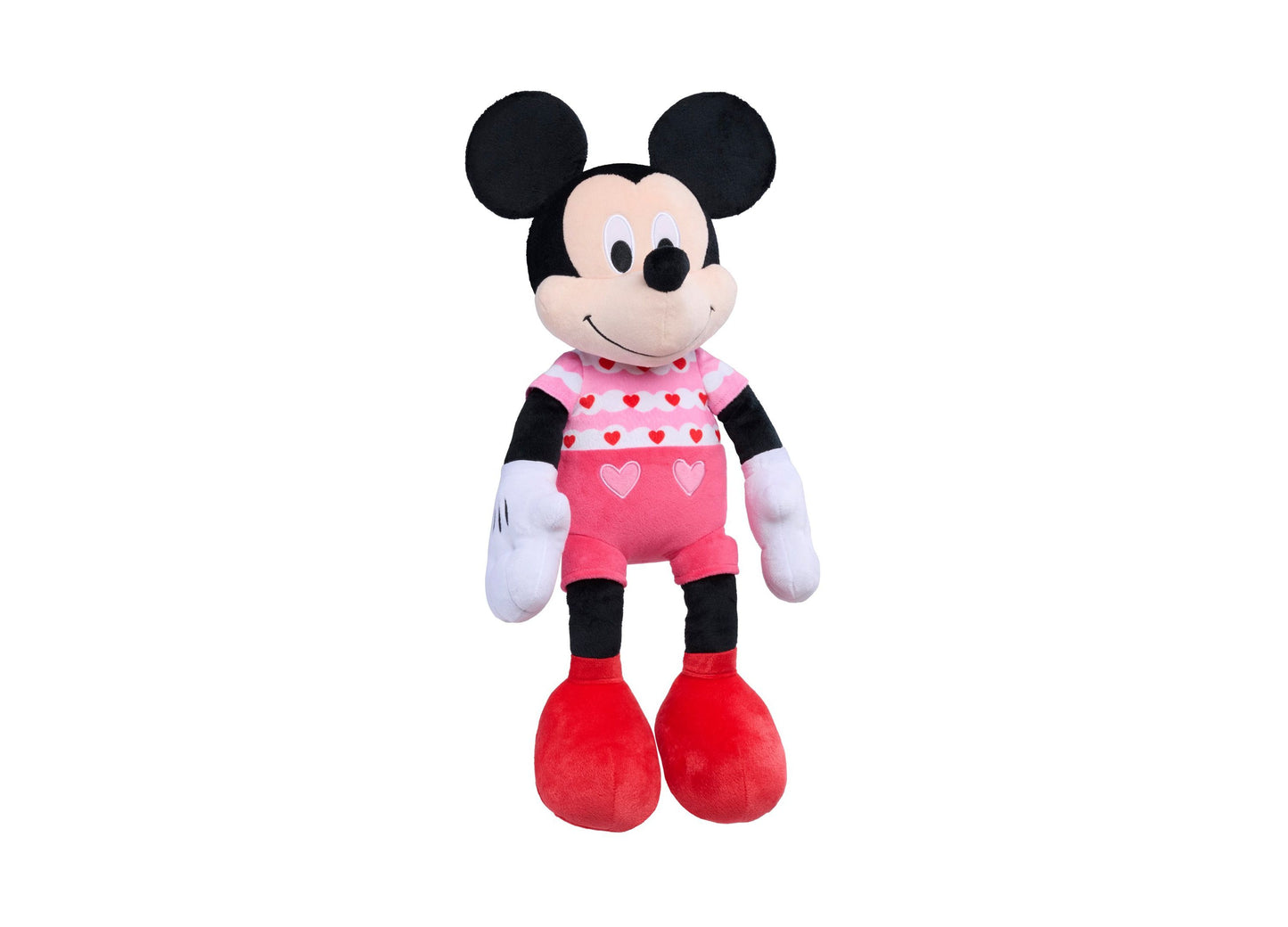 Disney Valentine's 19 inch Mickey Mouse Large Plush Toy