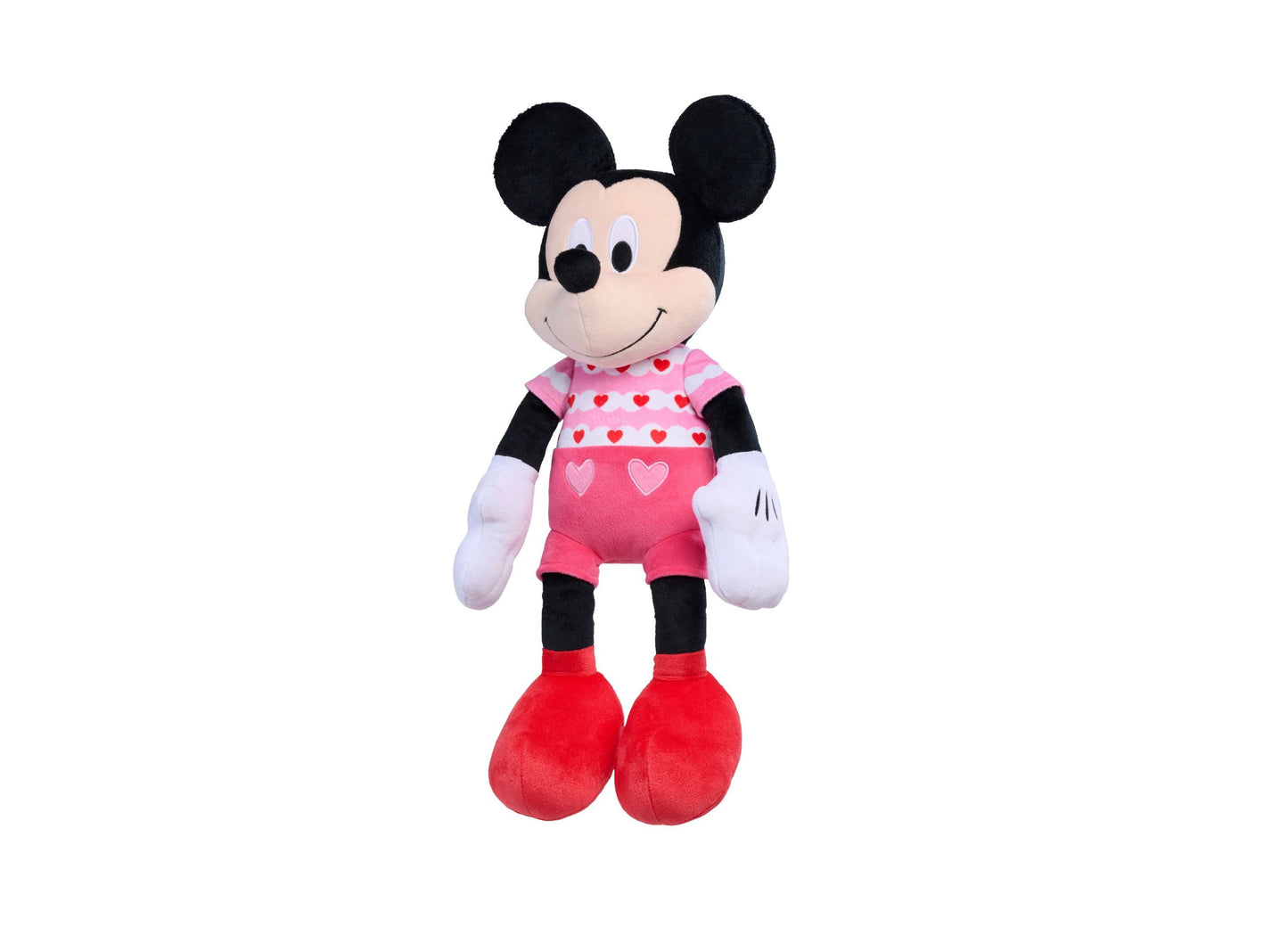 Disney Valentine's 19 inch Mickey Mouse Large Plush Toy