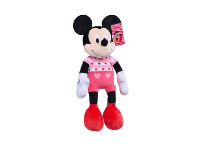 Disney Valentine's 19 inch Mickey Mouse Large Plush Toy