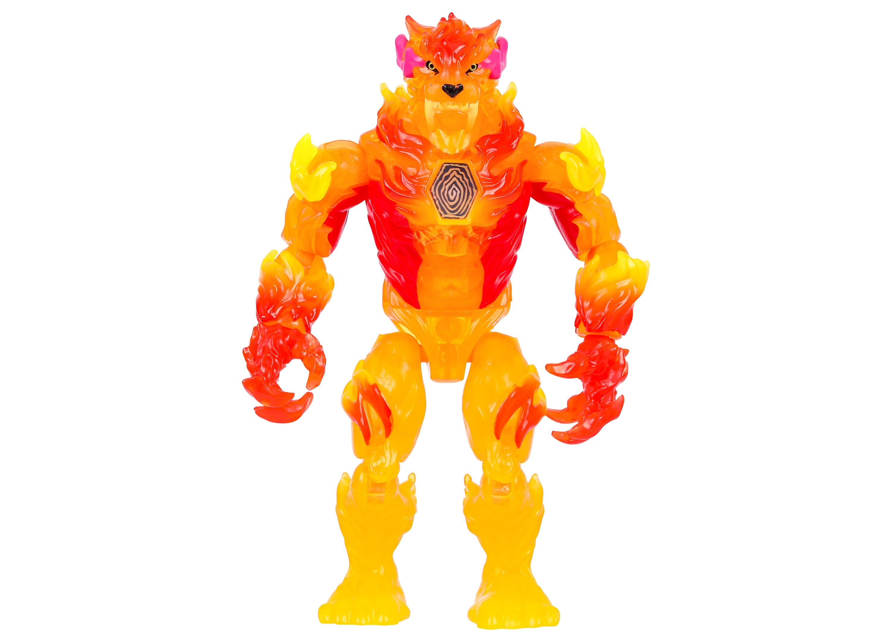 Mr Beast Lab Mutators Hyper Fusion Flame Panther Figure – Toys