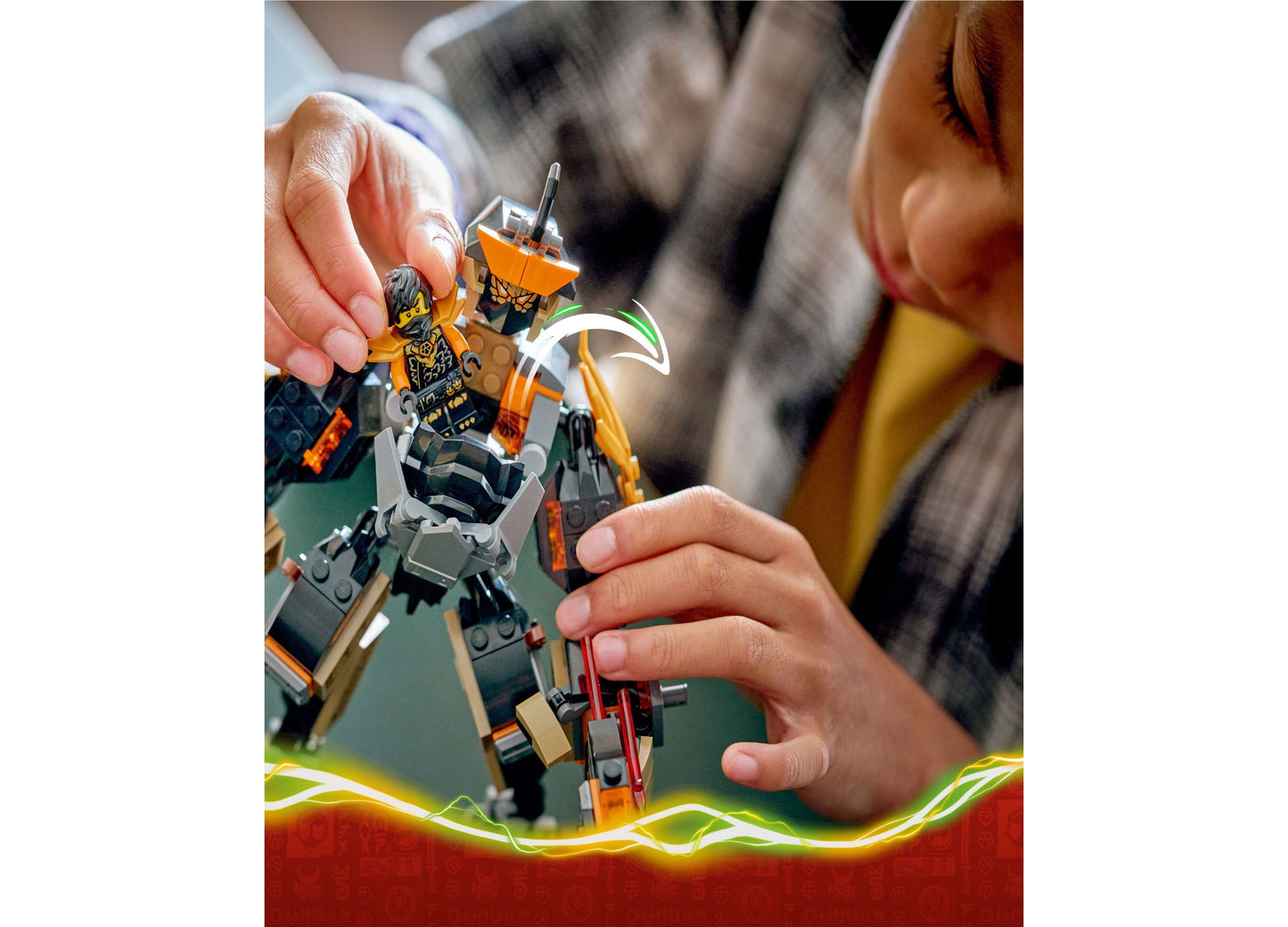 LEGO NINJAGO Cole's Dragon Mech Building Set 364 Pieces - 71854