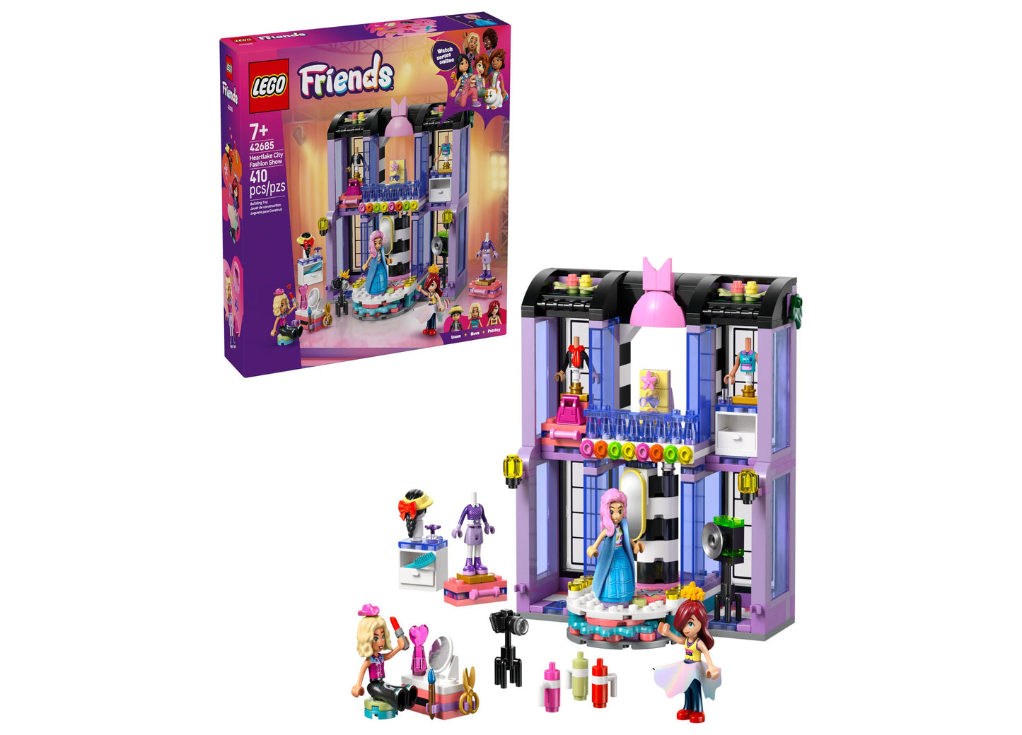 LEGO Friends Heartlake City 410-Piece Fashion Show Building Kit - 42685