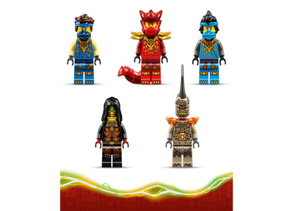 LEGO NINJAGO Jay's Epic Transforming Car Set - 387 Pieces