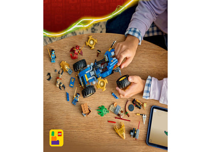 LEGO NINJAGO Jay's Epic Transforming Car Set - 387 Pieces