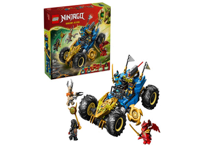 LEGO NINJAGO Jay's Epic Transforming Car Set - 387 Pieces