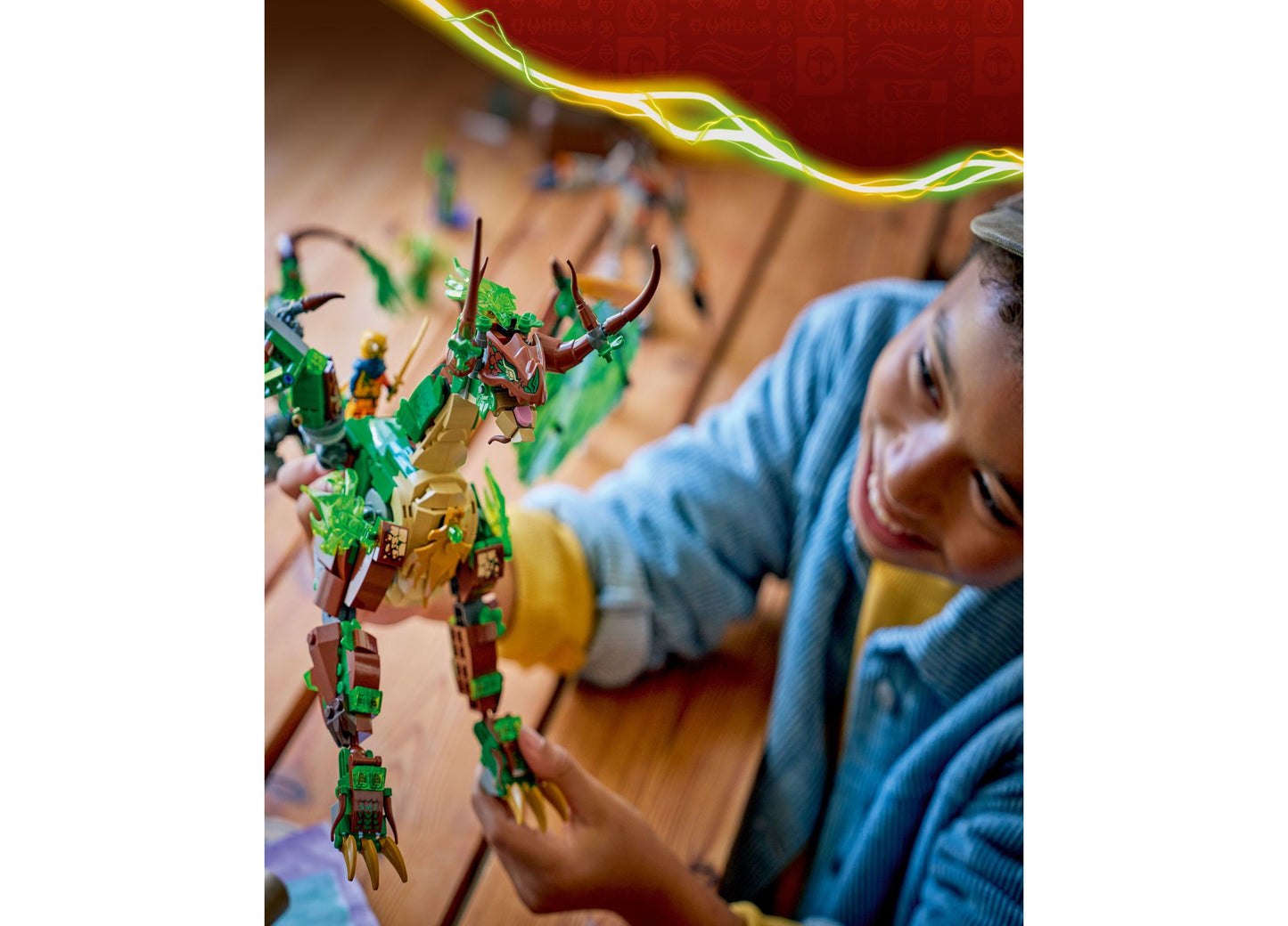 LEGO NINJAGO The Dragon of Life Building Set 71859 - 1050 Pieces
